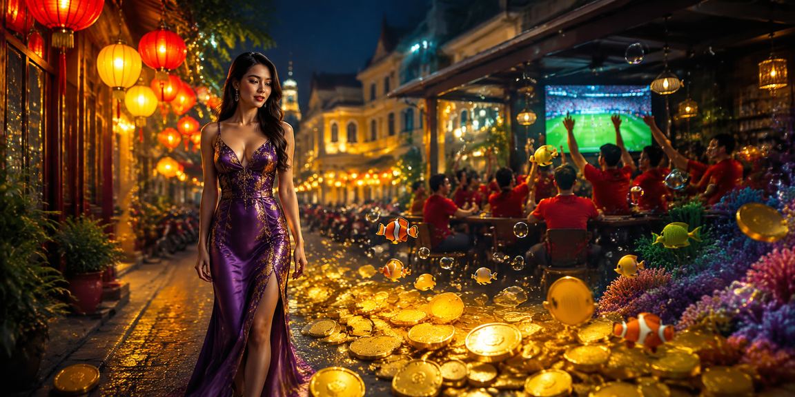 Chợ đêm Hà Nội nhộn nhịp về đêm, người dùng tra cứu thông tin cá cược trực tuyến