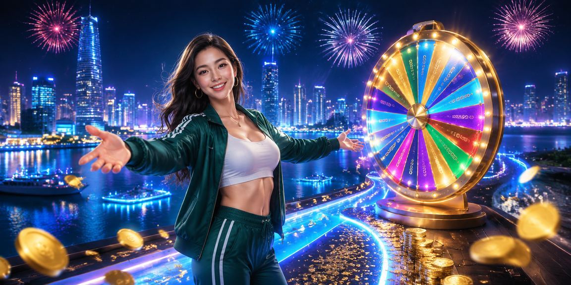 Không khí rực rỡ neon của sự kiện lucky draw tại Hồ Chí Minh